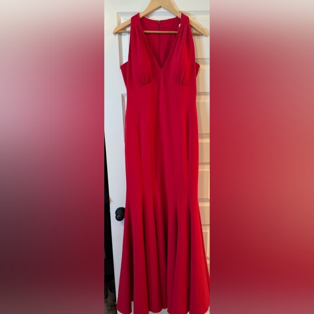 Vince Camuto Vibrant Red A-Line Dress